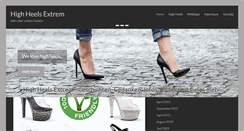 Desktop Screenshot of high-heels-extrem.de
